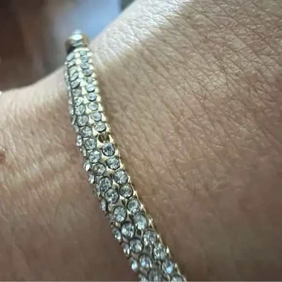 Stella & Dot Tigers Eye Beaded Adjustable Bracelet - Picture 4 of 5